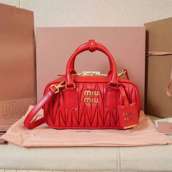 MIUMIU Medium Arcadie matelasse nappa Bag(HIGH-END GRADE) - Image 2