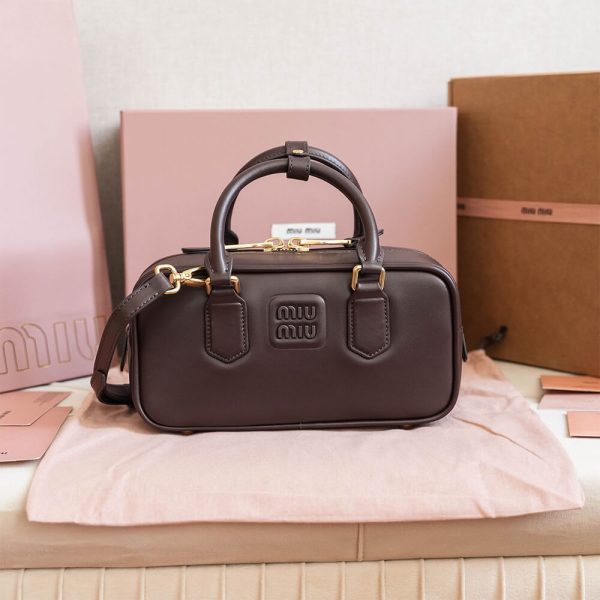 MIUMIU Medium Arcadie Leather Bag(HIGH-END GRADE) - Image 2