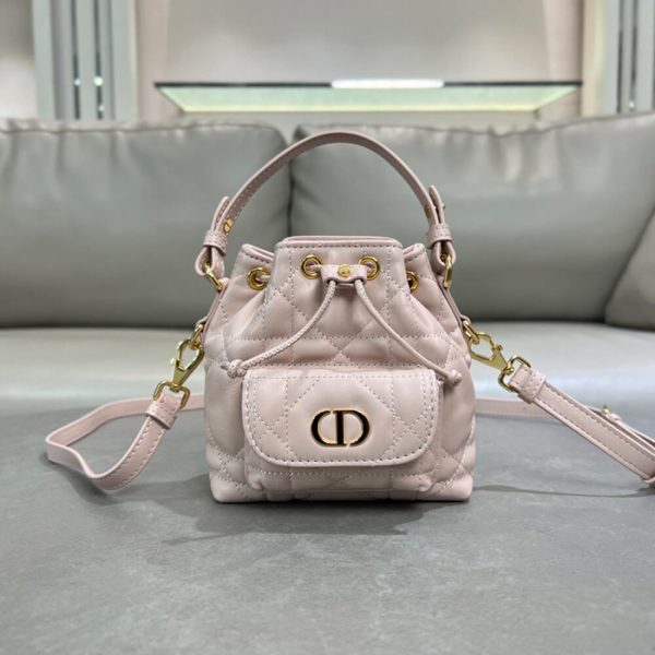 Dior Caro Nano Bucket Bag(HIGH-END GRADE) - Image 2