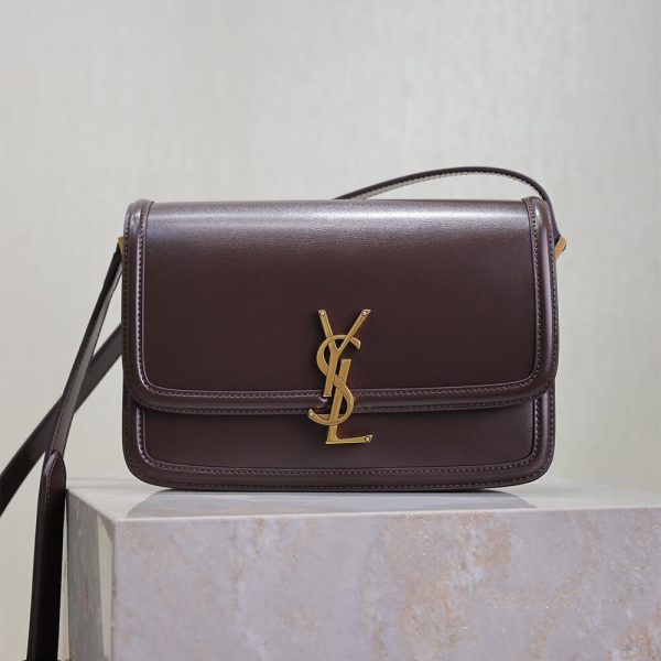 YSL SOLFERINO MEDIUM SATCHEL IN BOX SAINT LAURENT(HIGH-END GRADE) - Image 2