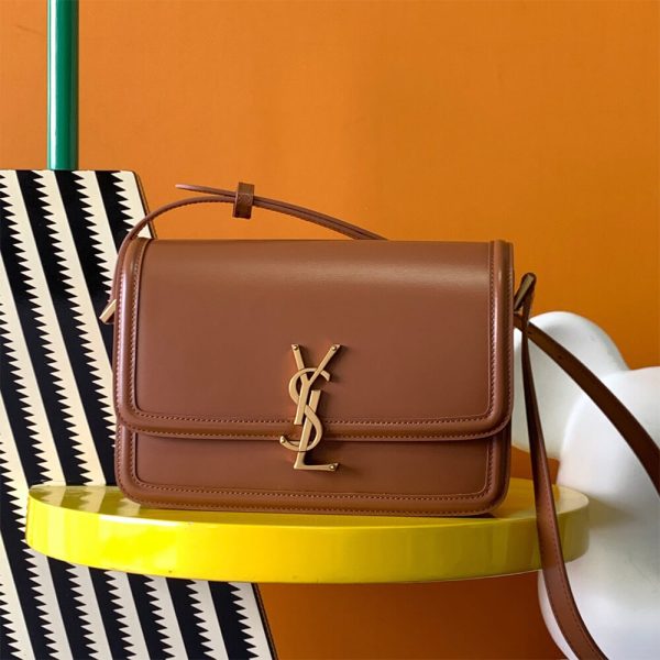 YSL SOLFERINO MEDIUM SATCHEL IN BOX SAINT LAURENT(HIGH-END GRADE) - Image 2