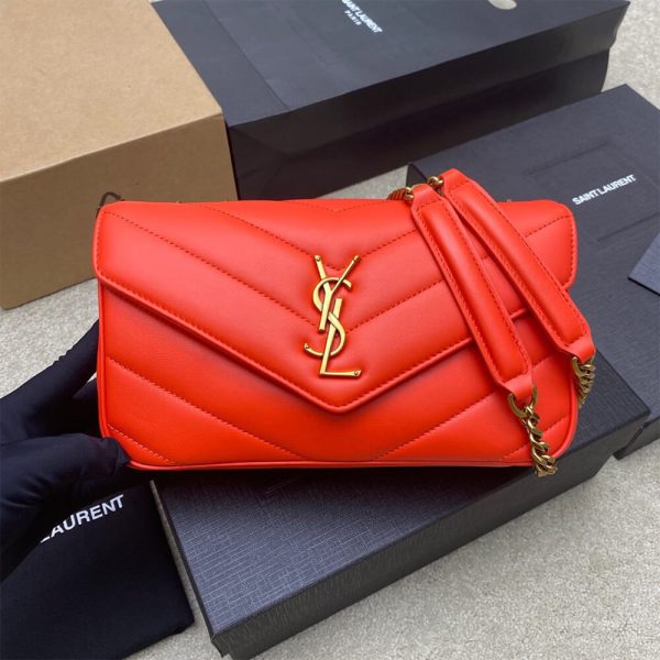YSL LOULOU small in MATELASSE lambskin(HIGH-END GRADE) - Image 2