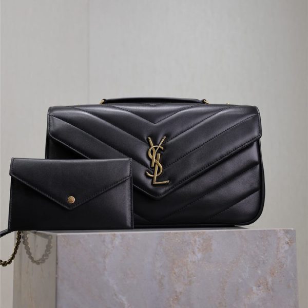 YSL LOULOU medium in MATELASSE lambskin - Image 2
