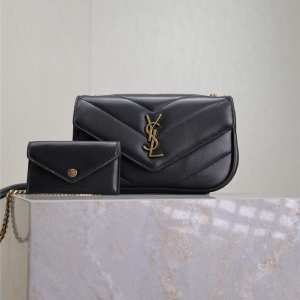 YSL LOULOU MINI in lambskin - Image 2
