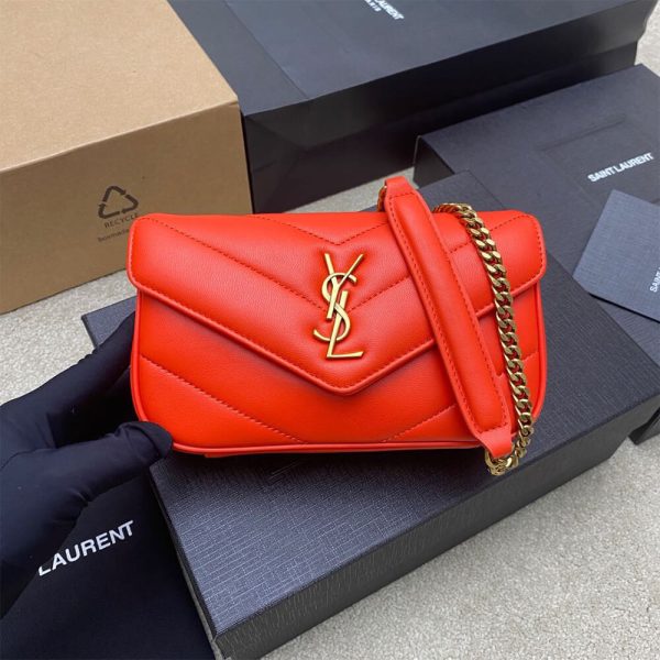 YSL LOULOU MINI in lambskin - Image 2