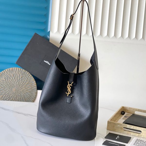YSL LE 5 A 7 hobo in grained leather(HIGH-END GRADE) - Image 2