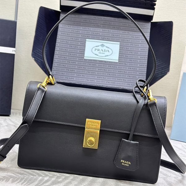 Prada Soft Sound medium leather shoulder bag(high-end grade) - Image 2