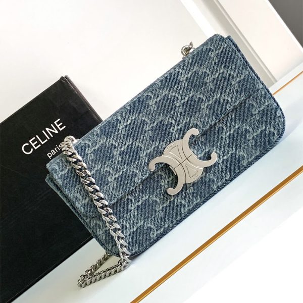 CELINE CHAIN SHOULDER BAG CLAUDE - Image 2