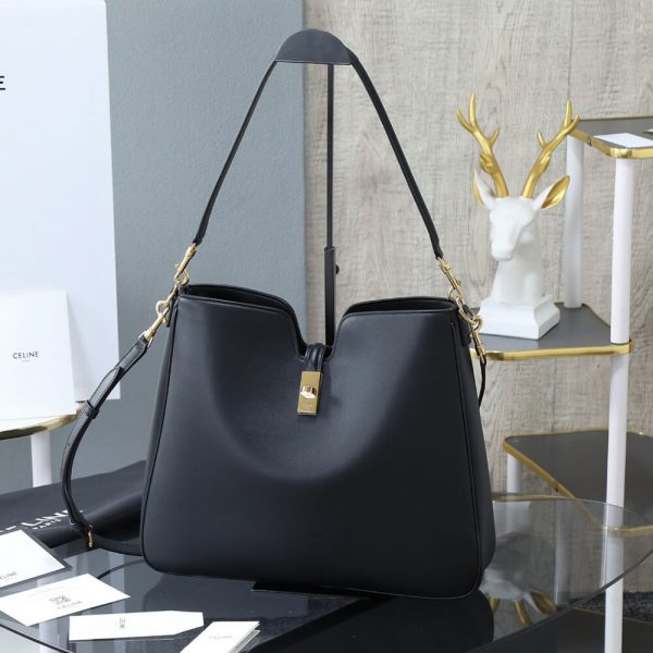 CELINE MEDIUM CAMILLE 16 SOFT BAG IN SMOOTH CALFSKIN(HIGH-END GRADE) - Image 2