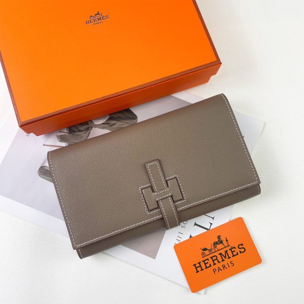 HERMES New H Passant Toutenmain wallet(HIGH-END GRADE) - Image 2