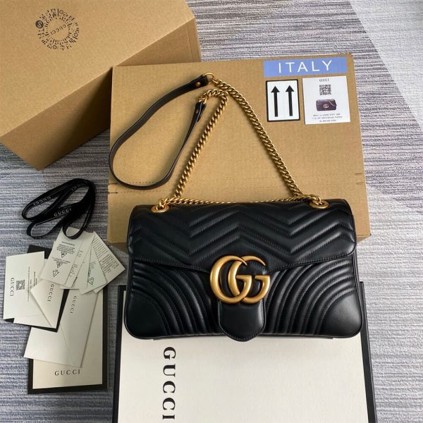GG Marmont medium matelasse shoulder bag - Image 2