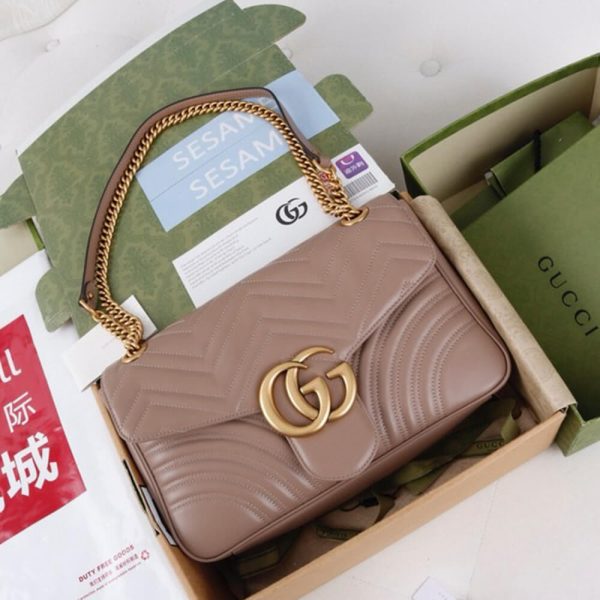 GG Marmont medium matelasse shoulder bag - Image 2