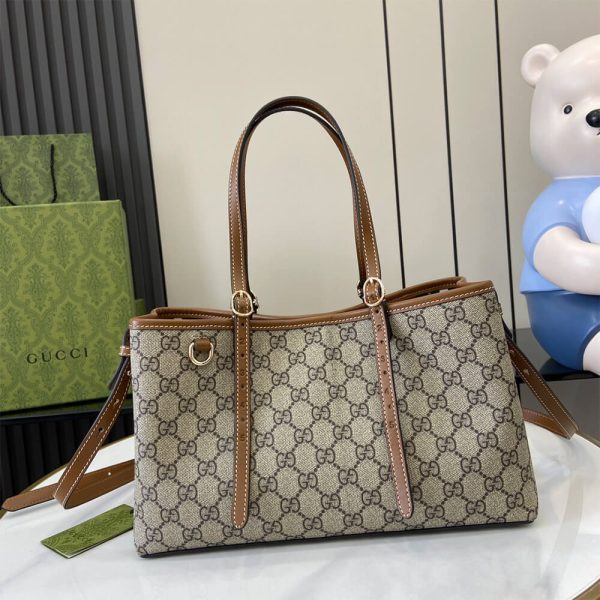 GG Emblem medium tote bag - Image 2