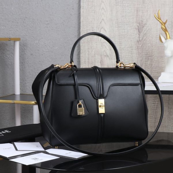 CELINE CLASSIQUE 16 BAG IN SATINATED CALFSKIN - Image 2