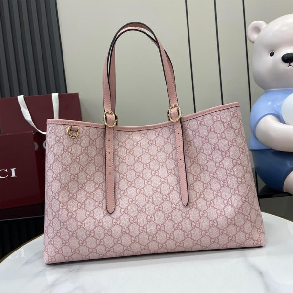 GG Emblem large tote bag - Image 2