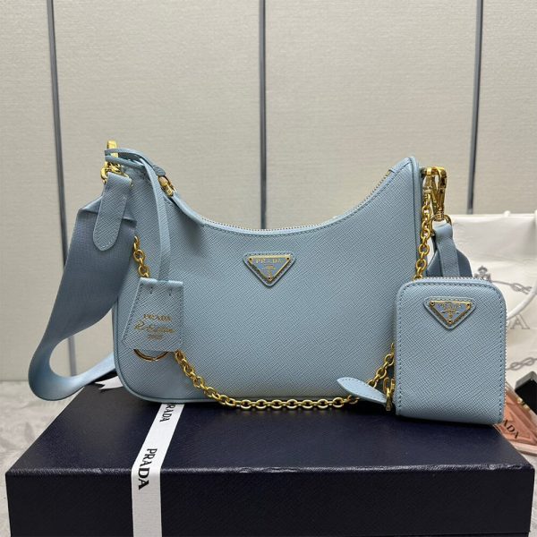 Prada Re-Edition 2005 Saffiano leather bag(HIGH-END GRADE) - Image 2