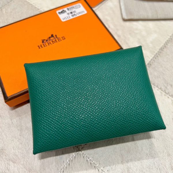 Hermes Calvi Duo Compact card holder - Image 20