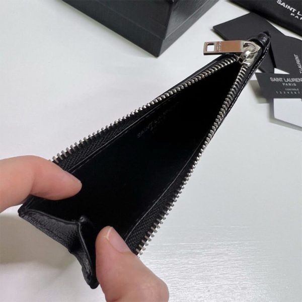 YSL CASSANDRE MATELASSÉ FRAGMENTS ZIPPED CARD CASE(HIGH-END GRADE) - Image 23