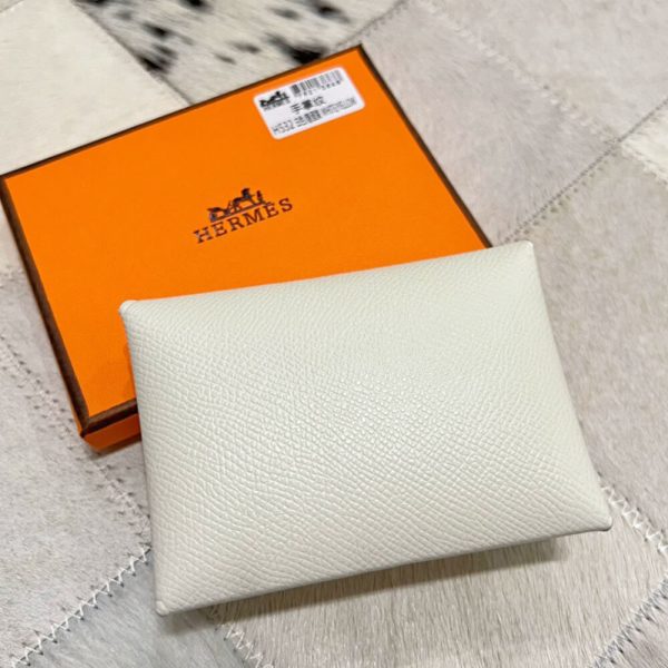 Hermes Calvi Duo Compact card holder - Image 24