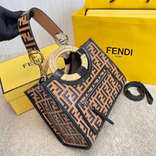 Fendi Small Runaway Shopper Bag - Image 3