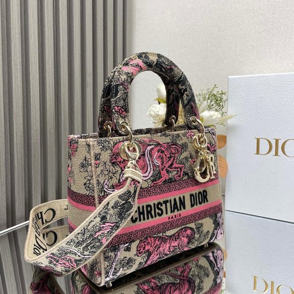 Medium Dioriviera Lady D-Lite Bag - Image 3