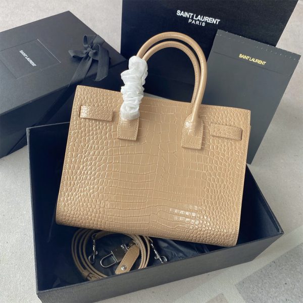 YSL SAC DE JOUR BABY IN CROCODILE-EMBOSSED - Image 3