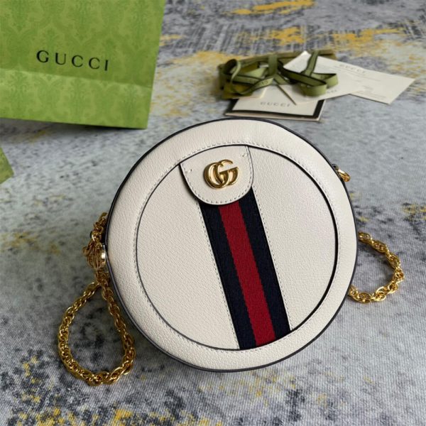 Ophidia GG mini round shoulder bag - Image 3