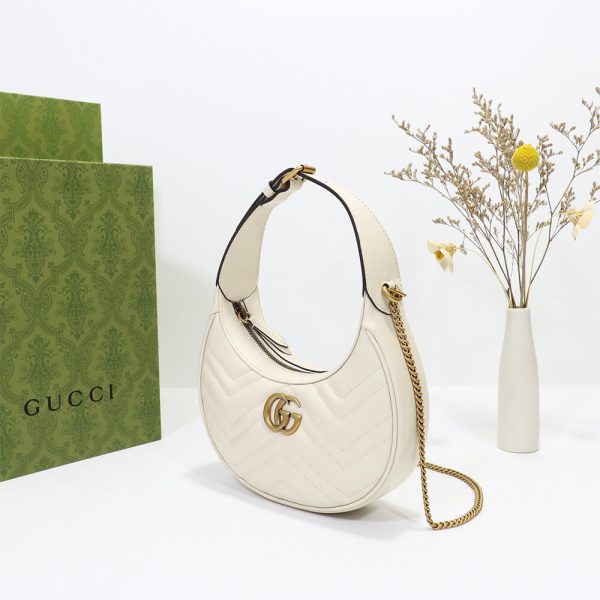 GG Marmont half-moon-shaped mini bag - Image 3