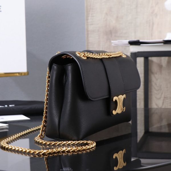 CELINE TEEN CELINE VICTOIRE BAG in SUPPLE CALFSKIN - Image 3