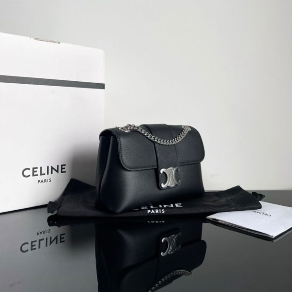 CELINE TEEN CELINE VICTOIRE BAG in SUPPLE CALFSKIN - Image 3