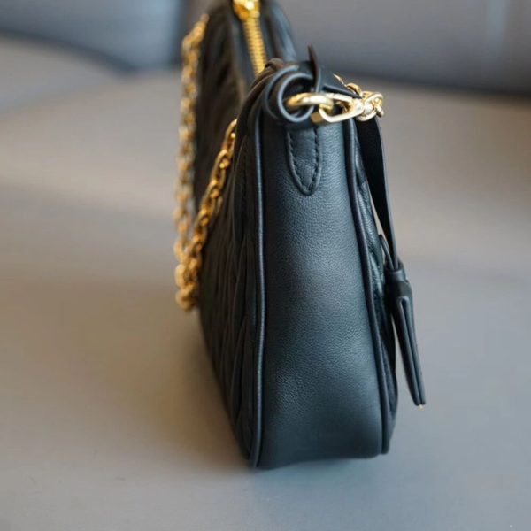 Matelasse nappa leather shoulder bag - Image 3