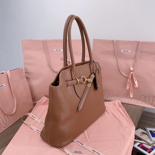 MIUMIU Medium Aventure nappa leather bag(HIGH-END Grade) - Image 3