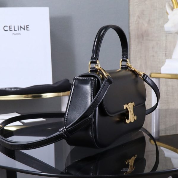 TEEN CELINE LOLA in shiny calfskin(HIGH-END GRADE) - Image 3