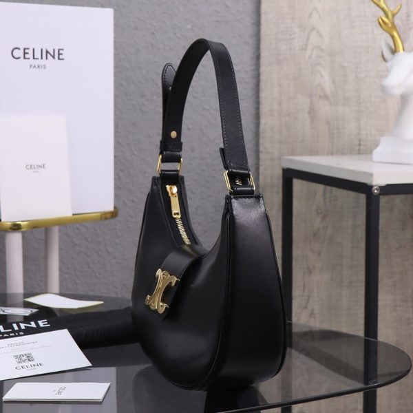 CELINE MEDIUM AVA TRIOMPHE BAG in Smooth Calfskin - Image 3