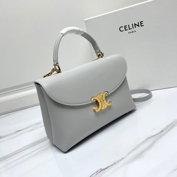 CELINE MEDIUM NINO BAG IN SUPPLE CALFSKIN - Image 3
