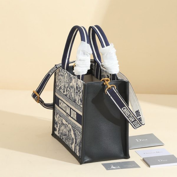 Small Dior Book Tote - Image 3