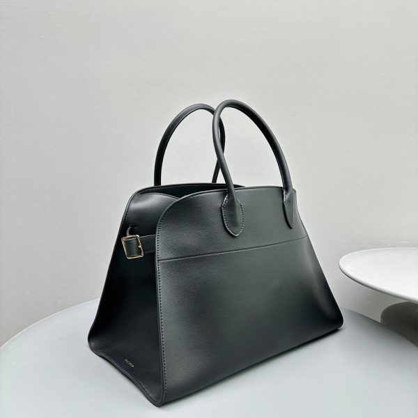 THE ROW  Soft Margaux 15 leather bag(High-end Grade) - Image 3