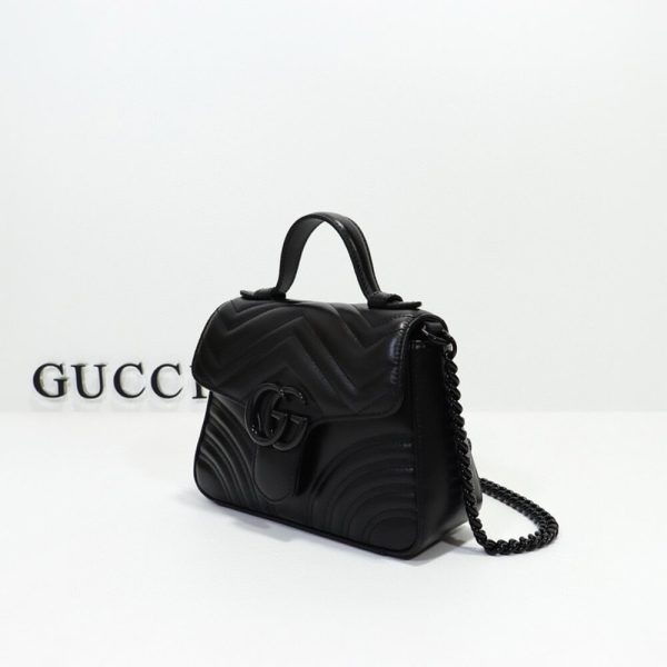 GG MARMONT MINI TOP HANDLE BAG - Image 3