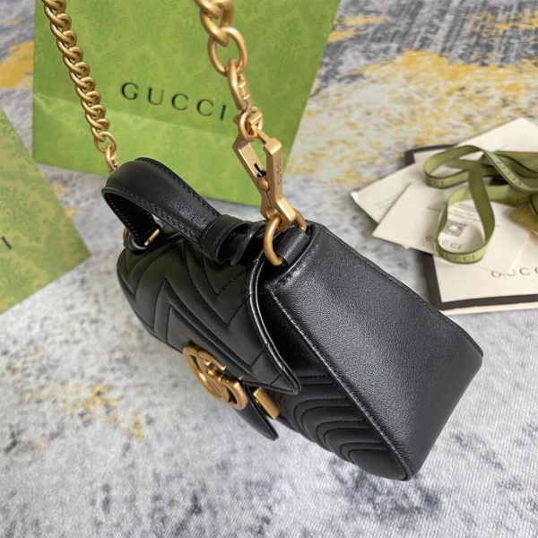 GG Marmont mini top handle bag - Image 3
