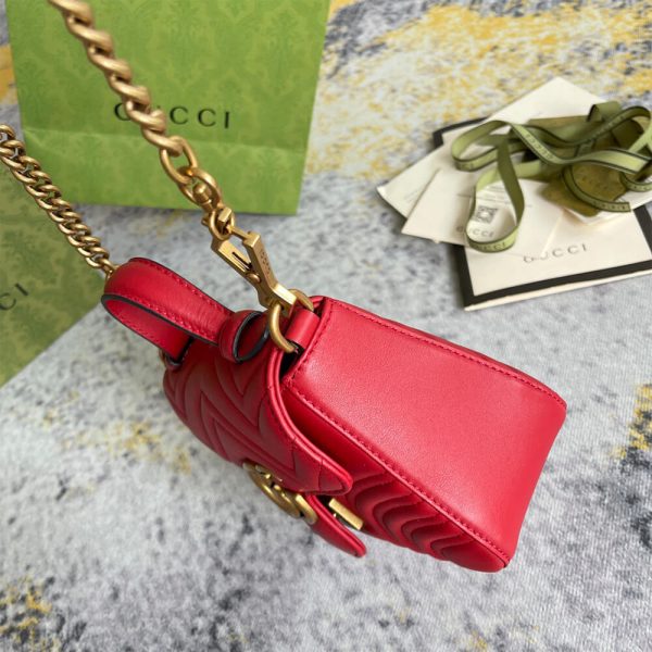 GG Marmont mini top handle bag - Image 3