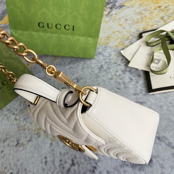 GG Marmont mini top handle bag - Image 3