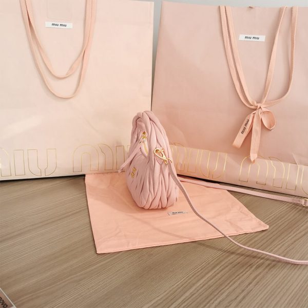 Mini Wander matelasse nappa leather hobo bag(high-end grade) - Image 3