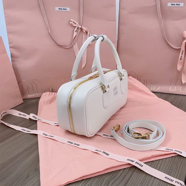 MIUMIU Large Arcadie Leather Bag(HIGH-END GRADE) - Image 3