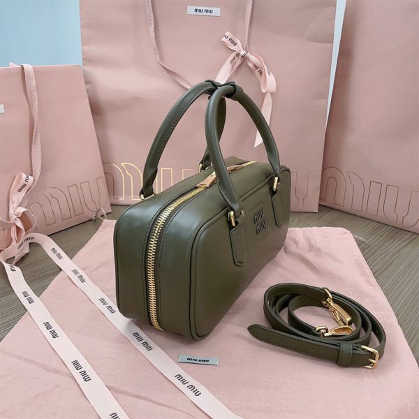 MIUMIU Large Arcadie Leather Bag(HIGH-END GRADE) - Image 3
