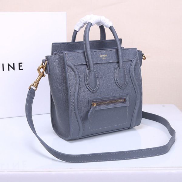 CELINE NANO LUGGAGE BAG IN CALFSKIN - Image 3