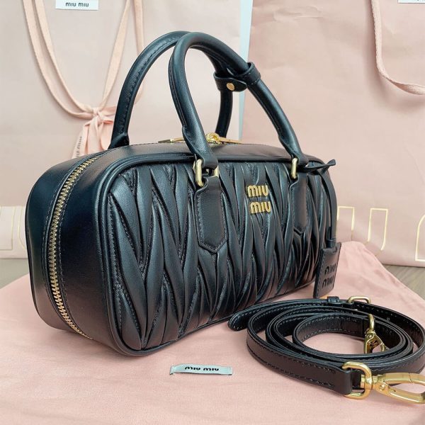 MIUMIU Large Arcadie matelasse nappa Bag(HIGH-END GRADE) - Image 3