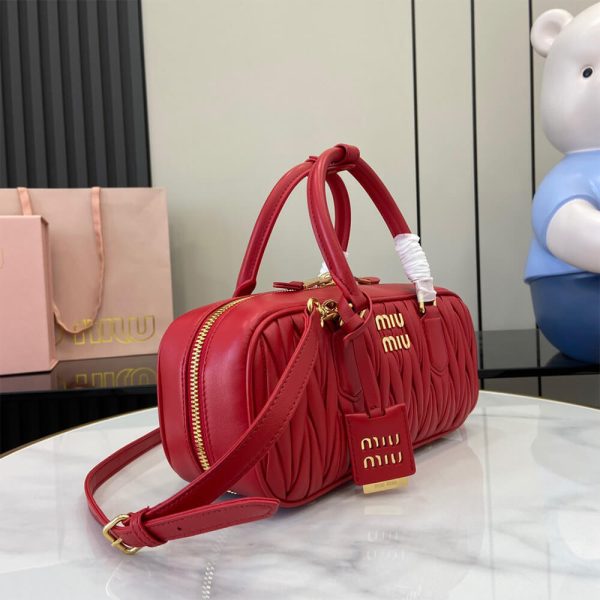 MIUMIU Large Arcadie matelasse nappa Bag(HIGH-END GRADE) - Image 3
