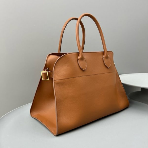THE ROW  Soft Margaux 15 leather bag(High-end Grade) - Image 3