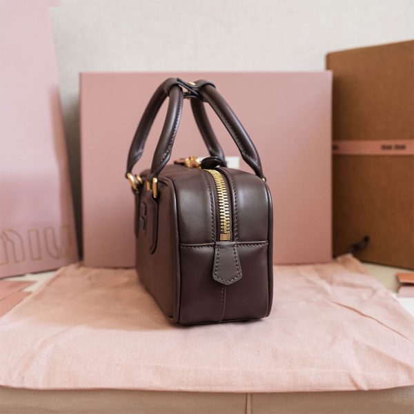 MIUMIU Medium Arcadie Leather Bag(HIGH-END GRADE) - Image 3