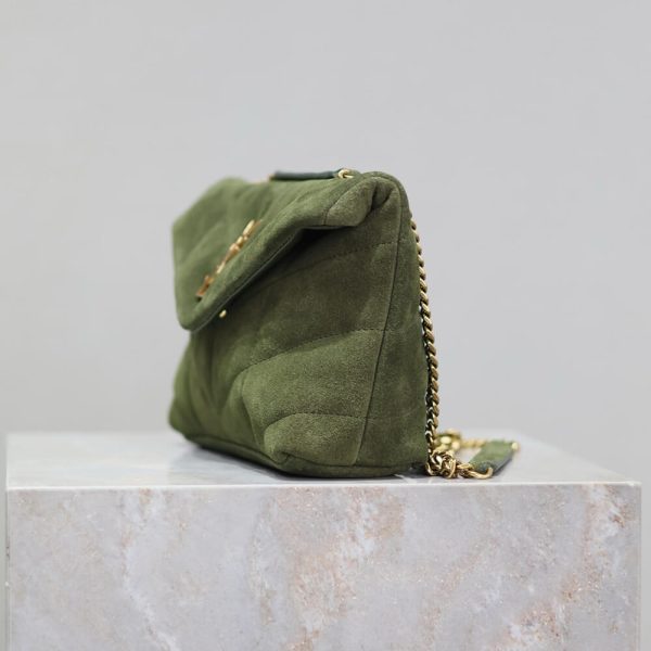 YSL Toy Puffer in suede - Image 3